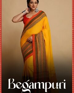 Orange Kanjeevaram Saree